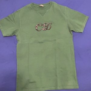 Authentic Mens Dior Green Shirt Size Small.